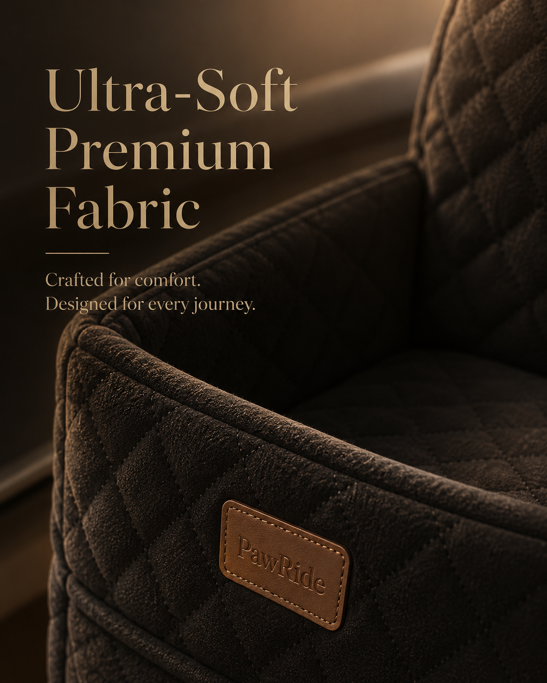 PawRide™ Memory Foam Travel Seat