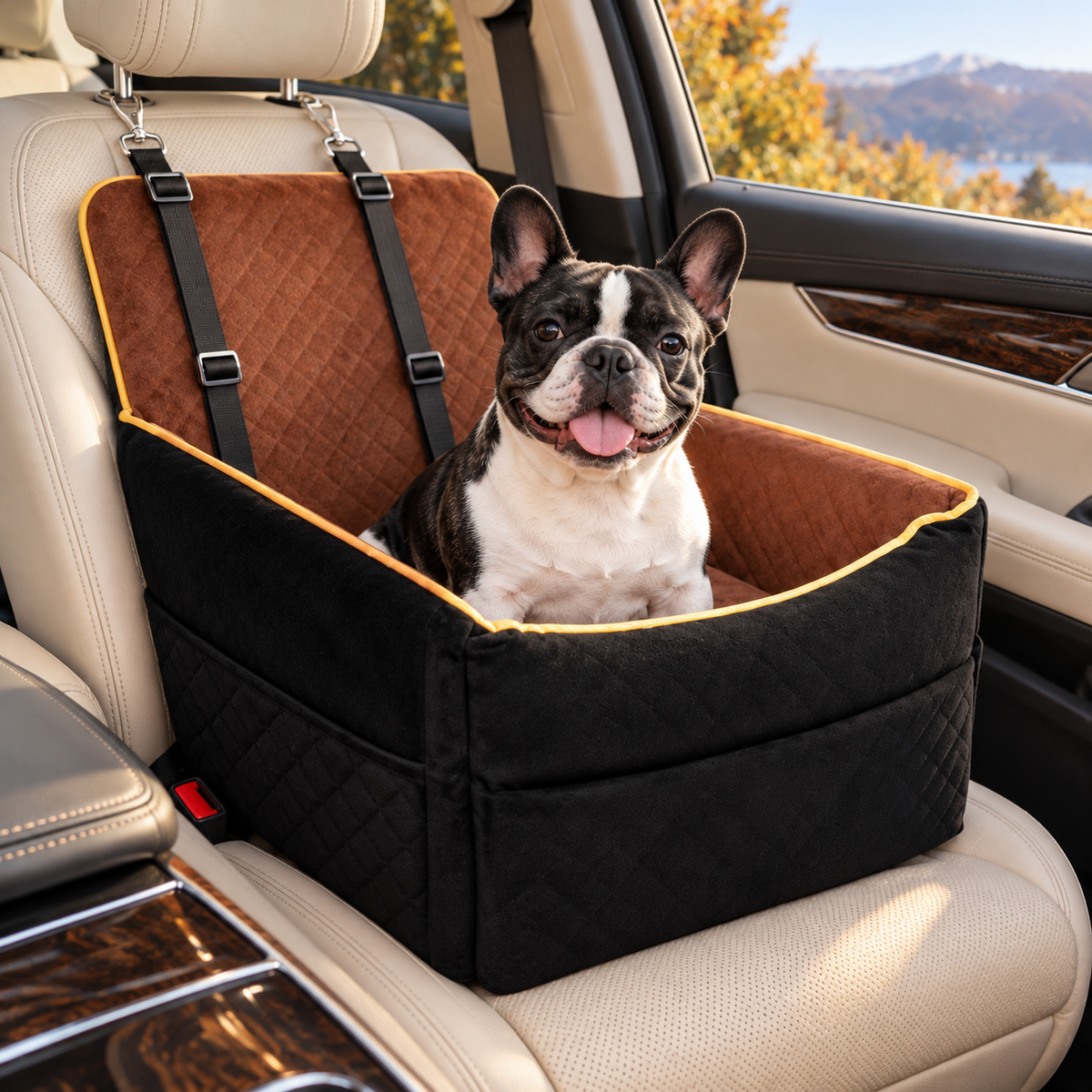 PawRide™ Memory Foam Travel Seat